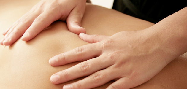Massaging Hands